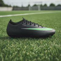 Nike Mercurial Vapor 17 Pro (FG) Gras Football Boots Black Bright Green Silver Grey