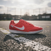 Nike Street Football Shoes Tiempo Streetgato Kids Red White