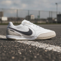 Nike Street Football Shoes Tiempo Streetgato White Beige Black