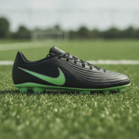 Nike Tiempo Maestro Club (MG) Grass/Artificial Grass Football Boots Black Bright Green Silver Grey