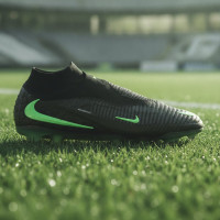 Nike Phantom 6 High Elite (FG) Gras Football Boots Black Bright Green