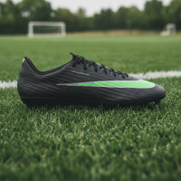 Nike Zoom Mercurial Superfly 11 Elite (FG) Gras Football Boots Black Bright Green Silver Grey