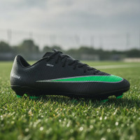 Nike Mercurial Vapor 17 Academy (MG) Grass/Artificial Grass Football Boots Black Bright Green Silver Grey