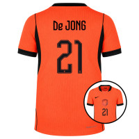 Nike Nederlands Elftal De Jong 21 Thuisshirt Authentic 2026-2028 Kids