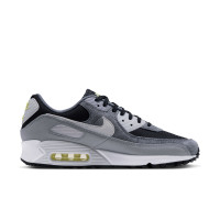 Nike Sneakers Air Max 90 Zwart Platinum Grijs Lemon