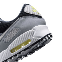 Nike Sneakers Air Max 90 Zwart Platinum Grijs Lemon