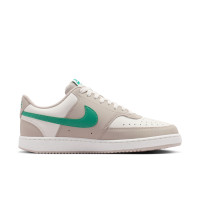 Nike Court Vision Sneakers Low Beige Green Cream White