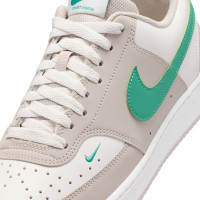 Nike Court Vision Sneakers Low Beige Green Cream White
