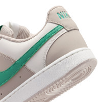 Nike Court Vision Sneakers Low Beige Green Cream White