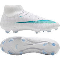 Nike Mercurial Superfly 11 Academy (MG) Grass/Artificial Grass Football Boots White Turquoise