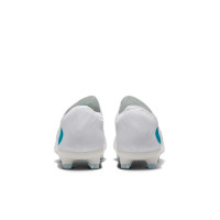 Nike Phantom 6 Low Pro (FG) Gras Voetbalschoenen Wit Turquoise