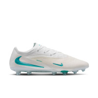 Nike Phantom 6 Low Elite (AG) Kunstgras Voetbalschoenen Wit Turquoise