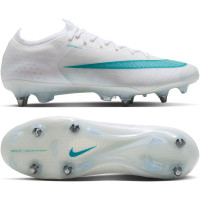 Nike Mercurial Vapor 17 Elite (SG) Iron Stud Football Boots White Turquoise