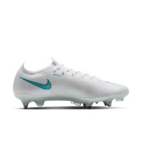 Nike Mercurial Vapor 17 Elite (SG) Iron Stud Football Boots White Turquoise