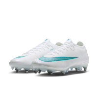 Nike Mercurial Vapor 17 Elite (SG) Iron Stud Football Boots White Turquoise