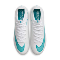 Nike Mercurial Vapor 17 Elite (SG) Iron Stud Football Boots White Turquoise