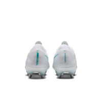 Nike Mercurial Vapor 17 Elite (SG) Iron Stud Football Boots White Turquoise