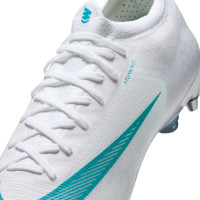 Nike Mercurial Vapor 17 Elite (SG) Iron Stud Football Boots White Turquoise