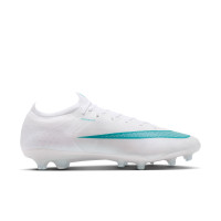 Nike Mercurial Vapor 17 Elite (AG) Kunstgras Voetbalschoenen Wit Turquoise