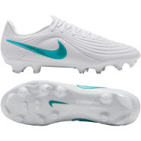Nike Tiempo Academy Maestro (MG) Gras / Kunstgras Voetbalschoenen Wit Turquoise