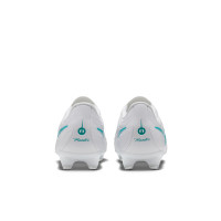 Nike Tiempo Academy Maestro (MG) Gras / Kunstgras Voetbalschoenen Wit Turquoise