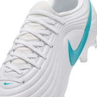 Nike Tiempo Academy Maestro (MG) Gras / Kunstgras Voetbalschoenen Wit Turquoise