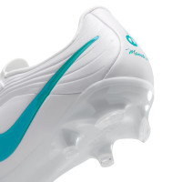 Nike Tiempo Academy Maestro (MG) Gras / Kunstgras Voetbalschoenen Wit Turquoise