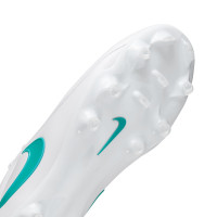 Nike Tiempo Academy Maestro (MG) Gras / Kunstgras Voetbalschoenen Wit Turquoise