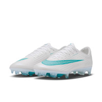 Nike Zoom Mercurial Superfly 11 Elite (FG) Gras Voetbalschoenen Wit Turquoise
