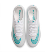 Nike Zoom Mercurial Superfly 11 Elite (FG) Gras Voetbalschoenen Wit Turquoise