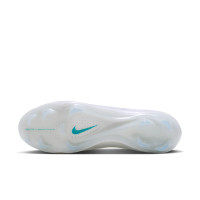 Nike Mercurial Vapor 17 Elite (FG) Gras Voetbalschoenen Wit Turquoise