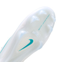 Nike Mercurial Vapor 17 Elite (FG) Gras Voetbalschoenen Wit Turquoise
