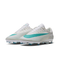 Nike Zoom Mercurial Superfly 11 Pro (FG) Gras Football Boots White Turquoise