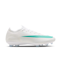 Nike Mercurial Vapor 17 Pro (FG) Gras Voetbalschoenen Wit Turquoise