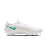 Nike Mercurial Vapor 17 Pro (FG) Gras Voetbalschoenen Wit Turquoise