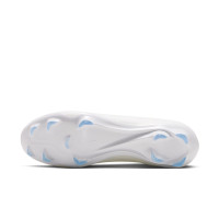 Nike Mercurial Vapor 17 Pro (FG) Gras Voetbalschoenen Wit Turquoise