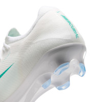 Nike Mercurial Vapor 17 Pro (FG) Gras Voetbalschoenen Wit Turquoise