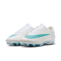 Nike Zoom Mercurial Superfly 11 Elite (AG) Artificial Grass Football Boots White Turquoise