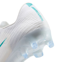 Nike Zoom Mercurial Superfly 11 Elite (AG) Artificial Grass Football Boots White Turquoise