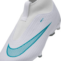 Nike Mercurial Superfly 11 Academy (MG) Gras / Kunstgras Voetbalschoenen Kids Wit Turquoise