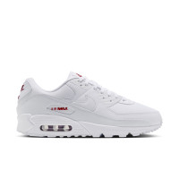 Nike Sneakers Air Max 90 White White Tough Red
