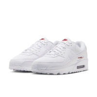 Nike Sneakers Air Max 90 White White Tough Red