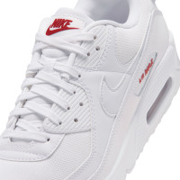 Nike Sneakers Air Max 90 White White Tough Red
