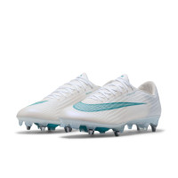 Nike Zoom Mercurial Superfly 11 Elite (SG) IJzeren-Nop Voetbalschoenen Wit Turquoise