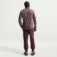 Nike Club Fleece Joggingbroek Bordeauxrood Goud