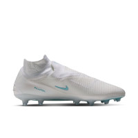 Nike Phantom 6 High Elite (AG) Kunstgras Voetbalschoenen Wit Turquoise