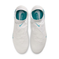 Nike Phantom 6 High Elite (AG) Kunstgras Voetbalschoenen Wit Turquoise