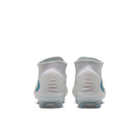 Nike Phantom 6 High Elite (AG) Kunstgras Voetbalschoenen Wit Turquoise
