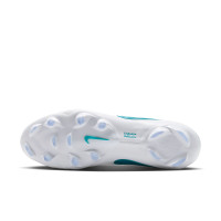 Nike Tiempo Maestro Elite (FG) Gras Voetbalschoenen Wit Turquoise