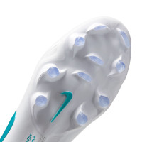 Nike Tiempo Maestro Elite (FG) Gras Voetbalschoenen Wit Turquoise